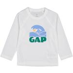 Reduzierte Weiße GAP Kinderbadeshirts & Kinderschwimmshirts aus Polyester für Jungen Größe 80 