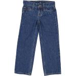 Reduzierte Dunkelblaue GAP 5-Pocket Jeans für Kinder mit Reißverschluss aus Baumwolle für Mädchen Größe 140 