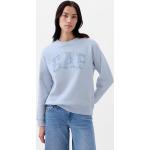 Reduzierte Hellblaue GAP Rundhals-Ausschnitt Damensweatshirts Größe S 