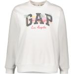 Reduzierte Weiße GAP Rundhals-Ausschnitt Damensweatshirts Größe S 