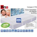 Hn8 Schlafsysteme Taschenfederkernmatratzen aus Kunststoff 140x210 