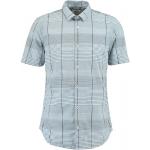Gestreifte Kurzärmelige Garcia Doppelkragen Hemden mit Kent-Kragen mit Knopf aus Baumwolle maschinenwaschbar für Herren Größe XL 