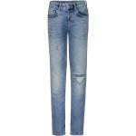 Reduzierte Blaue Garcia 5-Pocket Jeans für Kinder mit Reißverschluss aus Baumwolle für Jungen Größe 152 