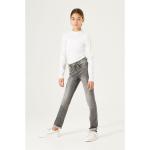 Reduzierte Graue Garcia Skinny Jeans für Kinder mit Reißverschluss aus Baumwolle für Mädchen Größe 152 