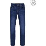 Garcia Jeans Stretch-Jeans »garcia Caro Curved Dark Used 285.8723 - Flow Denim«, Blau