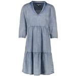 Hellblaue Garcia Mini V-Ausschnitt Minikleider & kurze Kleider aus Gummi für Damen Größe M 