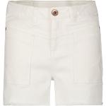 Reduzierte Weiße Garcia Jeans Shorts für Kinder mit Reißverschluss aus Baumwolle für Mädchen Größe 128 