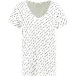 Kurzärmelige Garcia V-Ausschnitt T-Shirts aus Baumwolle maschinenwaschbar für Damen Größe L 