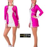 Cheerleader-Kostüme mit Pailletten aus Polyamid für Damen 