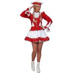 FUNKENMARIECHEN rot/weiß Gr L 42/44 Damen Kostüm Tanzmariechen Garde Uniform