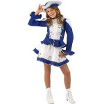 Silberne Buttinette Tanzmariechen-Kostüme & Funkenmariechen-Kostüme für Kinder Größe 116 