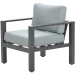 Schwarze Garden Impressions Lounge Sessel Pulverbeschichtete aus Aluminium Breite 50-100cm, Höhe 50-100cm, Tiefe 50-100cm 
