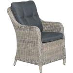 Reduzierte Schwarze Vintage Garden Impressions Polyrattan Sessel aus Polyrattan Breite 50-100cm, Höhe 50-100cm, Tiefe 50-100cm 