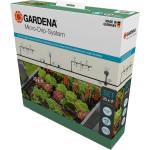Weiße Gardena Micro-Drip Tropfer 