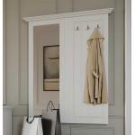 Weiße Wooding Nature Garderoben & Garderobenmöbel Lackierte aus Massivholz Breite 100-150cm, Höhe 100-150cm, Tiefe 0-50cm 
