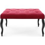 Rote Schuhbänke & Sitzbänke Flur aus Holz Breite 0-50cm, Höhe 50-100cm 