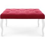 Rote Schuhbänke & Sitzbänke Flur aus Holz Breite 0-50cm, Höhe 50-100cm 