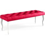Rote Schuhbänke & Sitzbänke Flur aus Holz Breite 0-50cm, Höhe 100-150cm 