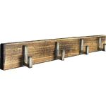 Braune Antike Garderobenleisten & Hakenleisten aus Holz Breite 0-50cm, Höhe 0-50cm, Tiefe 0-50cm 