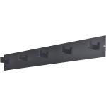 Schwarze Loftscape Garderobenleisten & Hakenleisten aus Metall Breite 50-100cm, Höhe 0-50cm, Tiefe 0-50cm 