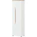 Reduzierte Weiße Möbel Kraft Garderobenschränke & Dielenschränke Breite 50-100cm, Höhe 150-200cm, Tiefe 0-50cm 