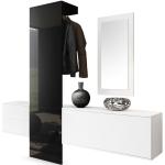 Schwarze Moderne Vladon Garderoben Sets & Kompaktgarderoben matt 