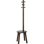 Braune Umbra Pillar Kleiderständer & Garderobenständer aus Massivholz Breite 0-50cm, Höhe 150-200cm, Tiefe 0-50cm 