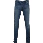 Indigofarbene Unifarbene Gardeur 5-Pocket Jeans für Herren Größe XXL 
