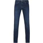 Dunkelblaue Unifarbene Gardeur 5-Pocket Jeans für Herren Größe XXL 