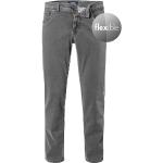 Graue Bestickte Gardeur Bio Jeans mit Stickerei aus Denim für Herren Weite 30, Länge 30 