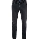 Reduzierte Anthrazitfarbene Bestickte Gardeur Slim Fit Jeans aus Baumwolle für Herren Weite 33, Länge 30 