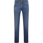 Blaue Unifarbene Gardeur Straight Leg Jeans aus Denim für Herren Größe XXL Weite 36, Länge 30 
