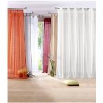 Reduzierte Cremefarbene Unifarbene Moderne My Home Regina Gardinen & Vorhänge aus Textil transparent 