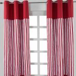 Rote Gardinen & Vorhänge aus Baumwolle günstig online kaufen