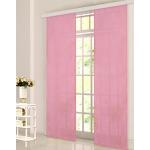 Pinke gardinenbox Schiebegardinen & Schiebevorhänge matt aus Polyester blickdicht 