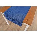 Royalblaue gardinenbox Tischdecken aus Damast 
