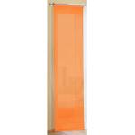 Orange Unifarbene gardinenbox Schiebegardinen & Schiebevorhänge aus Polyester transparent 