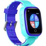 Blaue Smartwatches mit Touchscreen-Zifferblatt mit GPS mit LTE für Kinder 