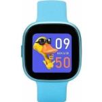 Blaue 3 Bar wasserdichte Smartwatches aus Kunststoff mit Vibration mit Bluetooth mit Schrittzähler mit Kunststoff-Uhrenglas für Kinder 