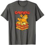 Graue Garfield Kater Garfield T-Shirts für Herren Größe S 