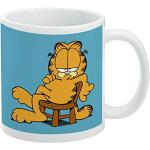 Garfield Tasse mit Aufschrift "Ask Me If I Care", Weiß