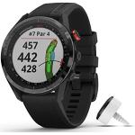 Reduzierte Schwarze Garmin Approach S62 Smartwatches mit GPS zum Golfen 