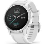 Garmin Fenix 6S Smartwatch weiß/silber 2022 Laufuhren und Brustgurte