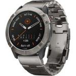 Garmin Fenix 6X Smartwatches mit Titanarmband 
