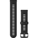Garmin Forerunner® 22mm Silikon Armband (Größe 22mm, schwarz)