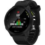 Garmin FORERUNNER 55 Multisport- Smartwatch (2,64 cm/1,04 Zoll, ), GPS-Laufuhr, schwarz, schwarz - schwarz