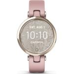 Reduzierte Rosa Garmin Lily Smartwatches aus Aluminium mit Kunststoff-Uhrenglas für Damen zum Sport 