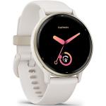 Goldene Garmin Vivoactive Smartwatches aus Kunststoff mit Kunststoff-Uhrenglas für Herren 
