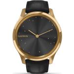 Reduzierte Goldene Garmin Vivomove Luxe Smartwatches aus Aluminium für Herren 
