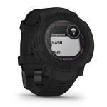 Schwarze Garmin Instinct 2 Smartwatches mit GPS mit Bluetooth für Herren 